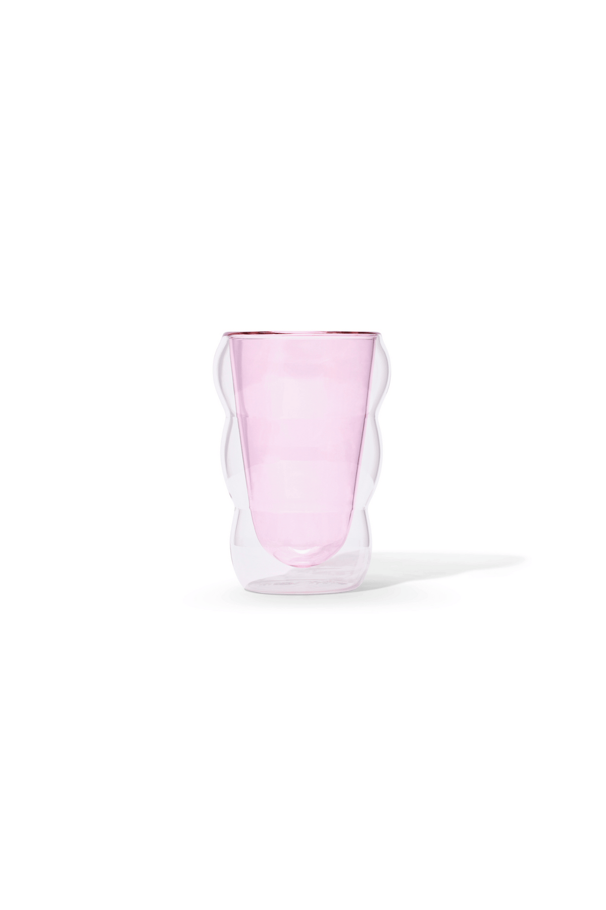 Pink Glass Cloud Cup