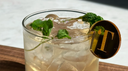 A refreshing Mint Julep made with a Teaspressa Mint LUXE Cube, fresh mint, and irish whiskey..