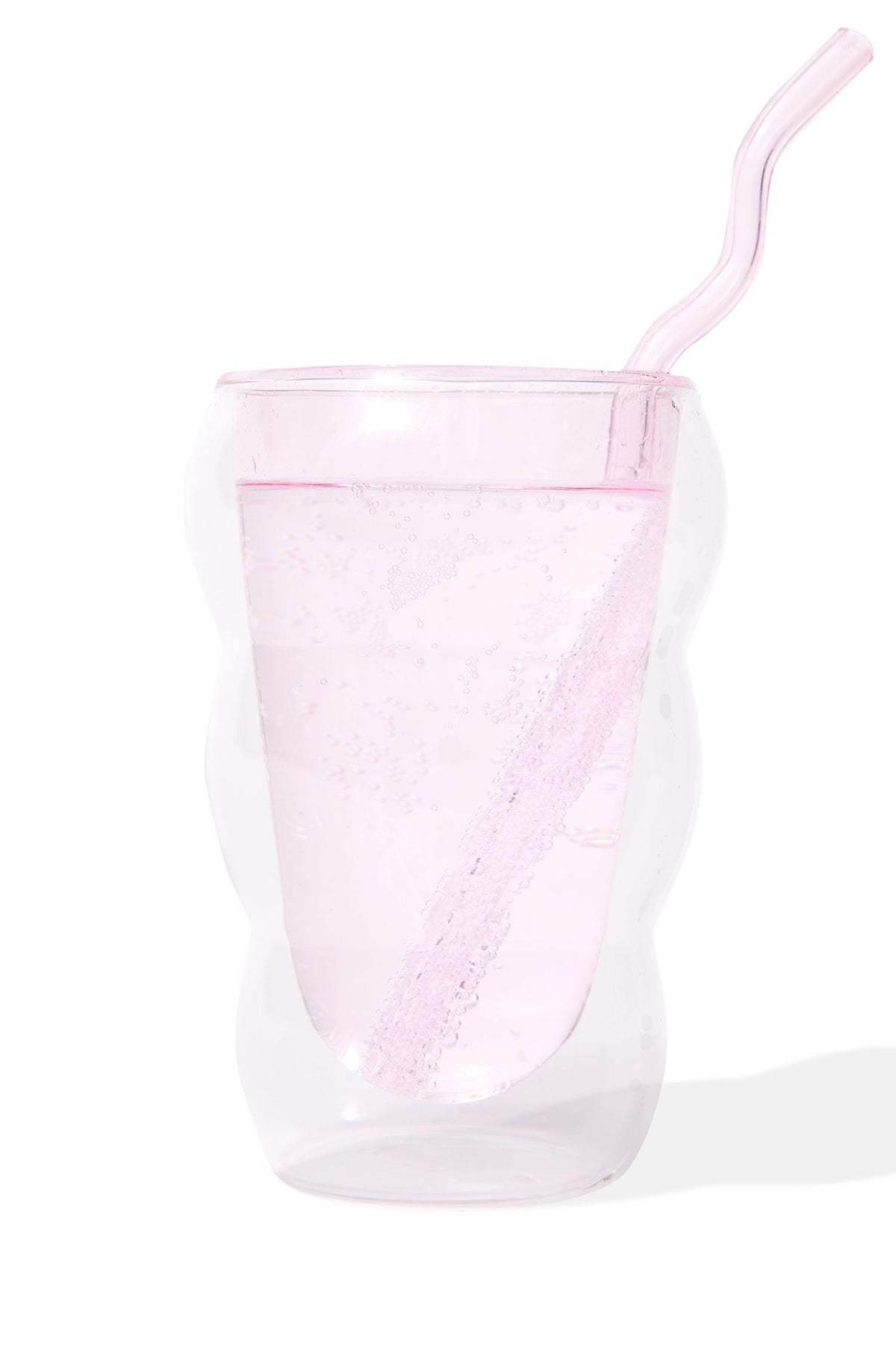Pink Glass Cloud Cup
