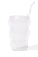 White Glass Cloud Cup