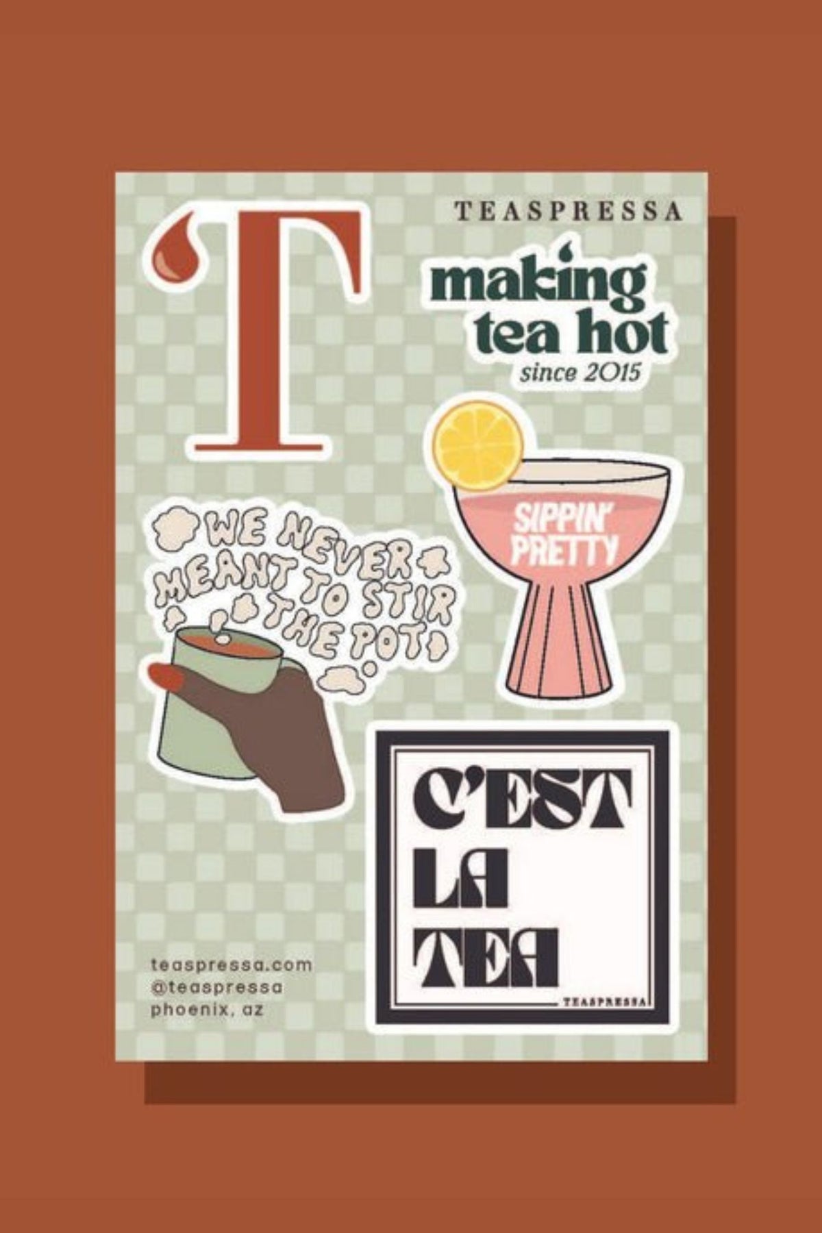 Teaspressa Sticker Pack