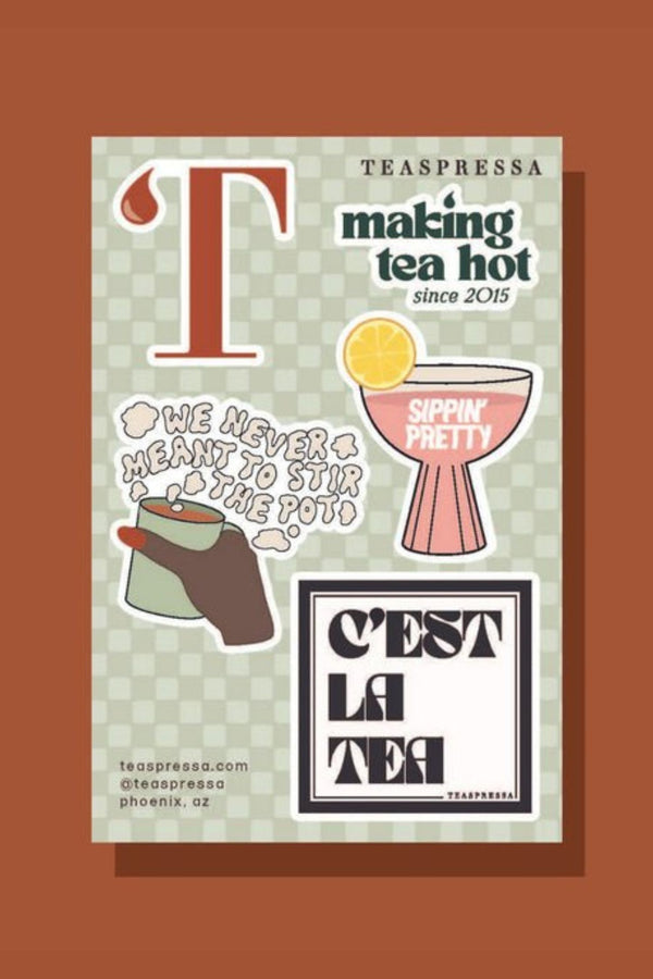 Teaspressa Sticker Pack