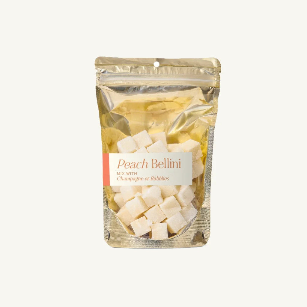 Gold 1/2 lb, Bulk Bag filled with Lemon Drop Martini Luxe Mixer Cubes