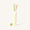 Reusable wavy squiggle glass drinking straws
