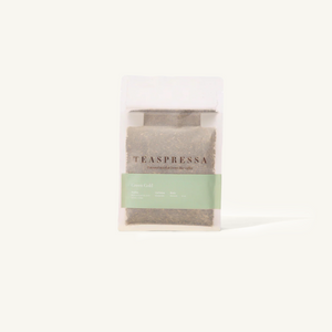 Green Tea "Green Gold" Teaspressa Tea Pouch - Rich and earthy with smoky notes. 