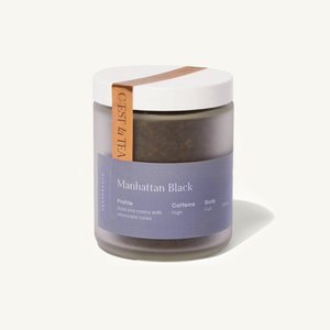 Black Loose Leaf Tea"Manhattan Black" Teaspressa Tea Jar - Bold and roasty with chocolate notes