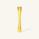 Gold ergometric Muddler accessory for cocktails and mixology
