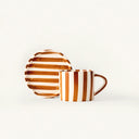 Tratto striped café set in honey
