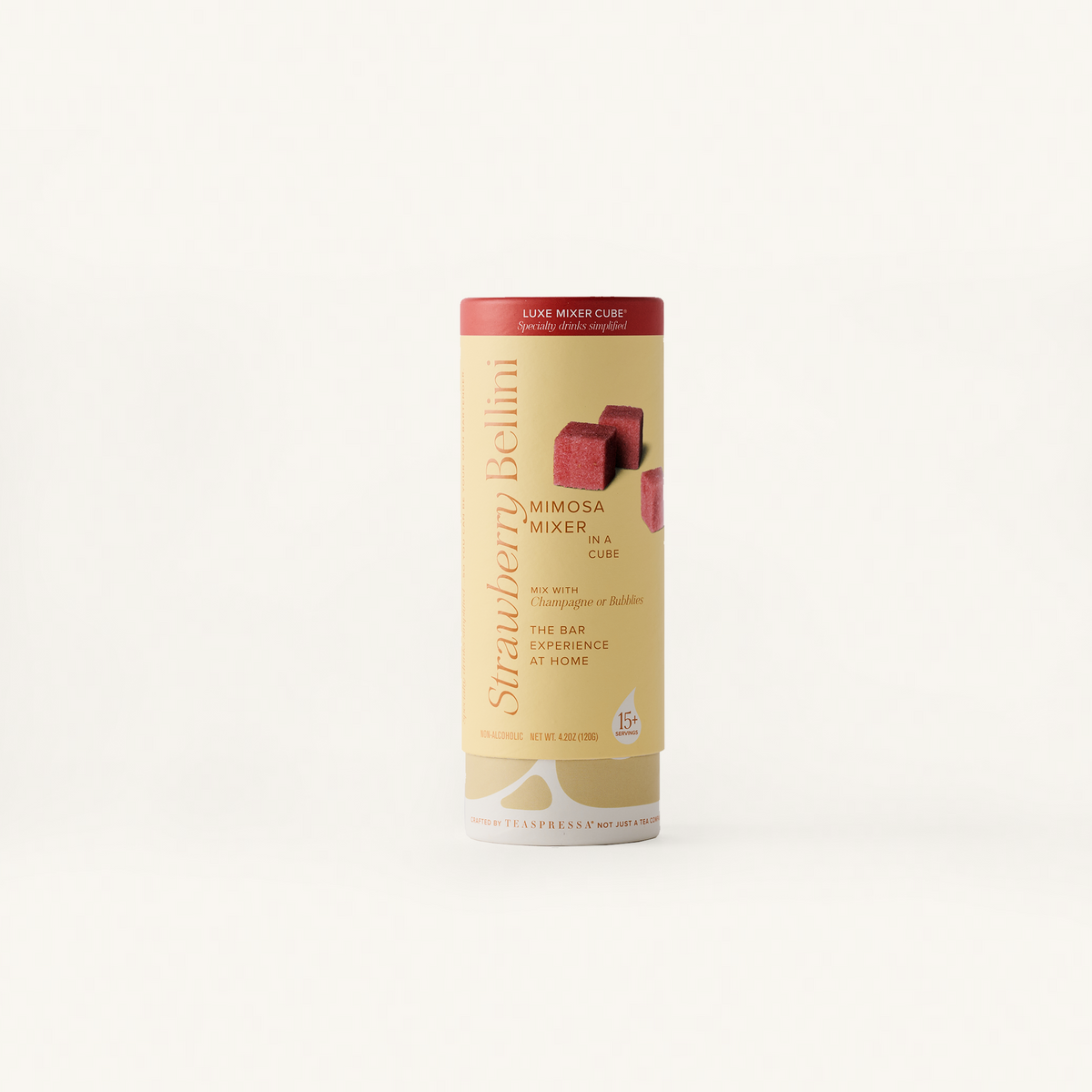 Strawberry Bellini mimosa mixer tallboy