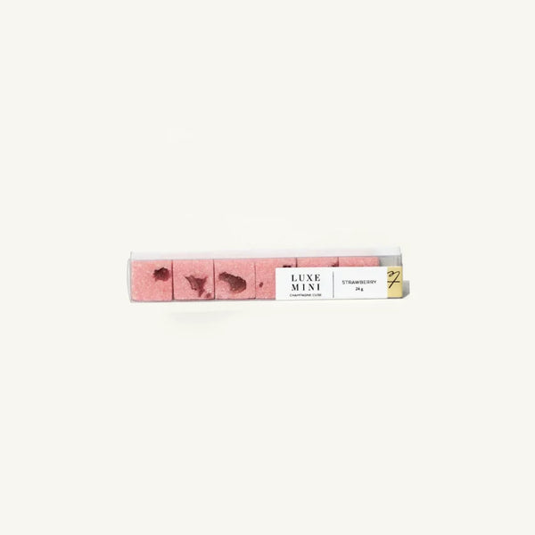 Strawberry LUXE Mixer Cube Mini | 5-Pack