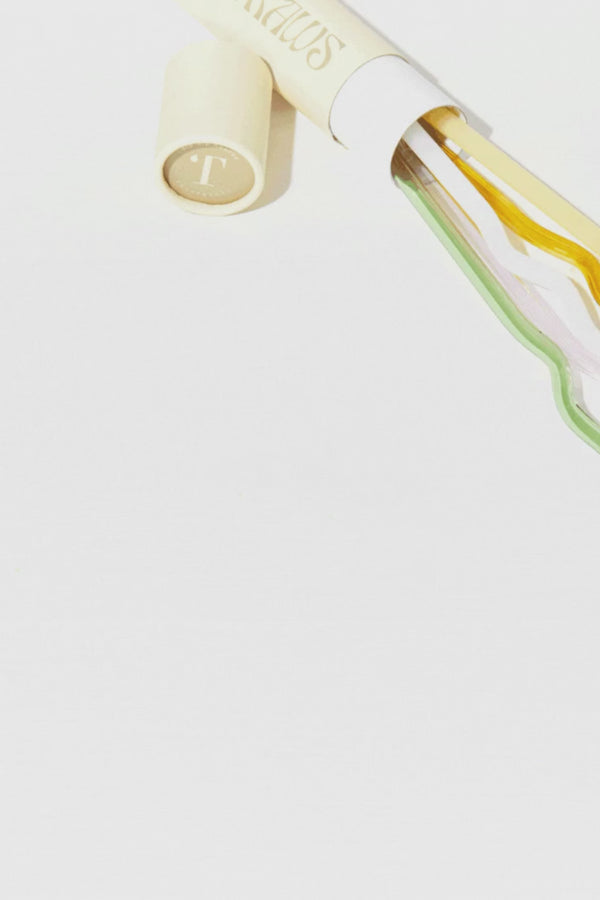 Squiggle Glass Straws